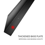 Matt Black Wall Bathroom Shelves