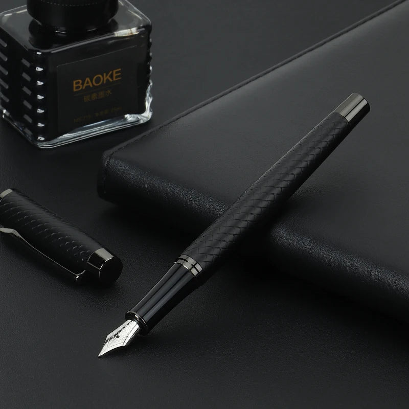 Black Grey Fountain Pen Gift Set