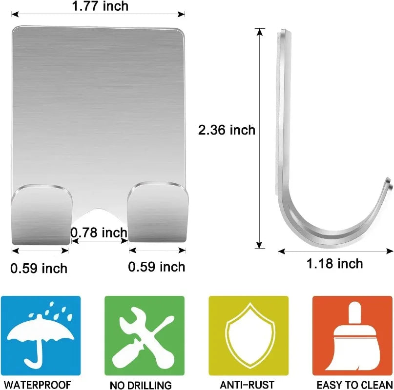 2pcs Razor Stainless Steel Holder