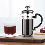 Wooden Vintage Manual Bean Grinder Press Pot Set