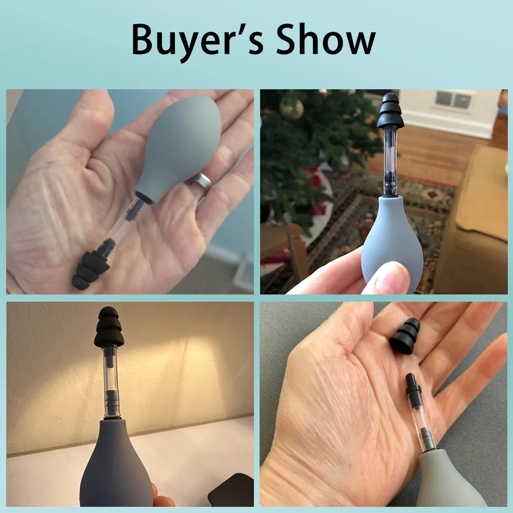 Portable Ear Pressure Relief Suction Device