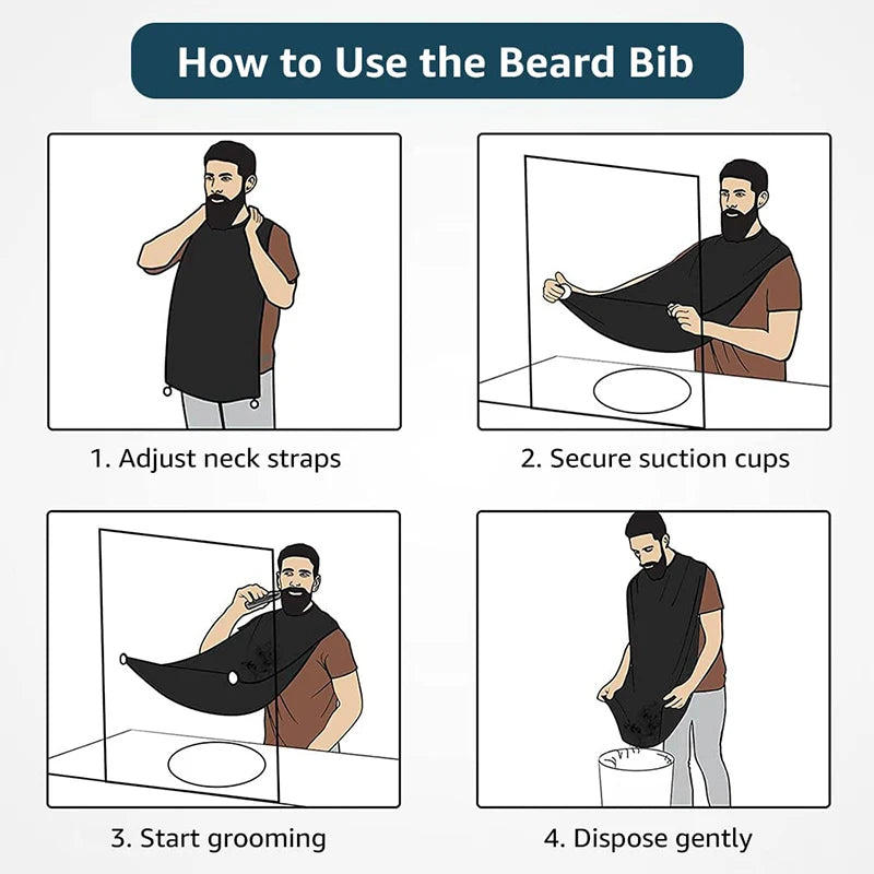 Men's Shaving Bibs