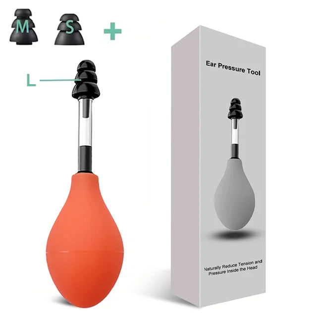 Portable Ear Pressure Relief Suction Device