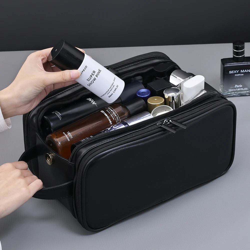 Multi Pockets PU Makeup Bag