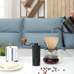 Steel Grinder Kettle Coffee Set