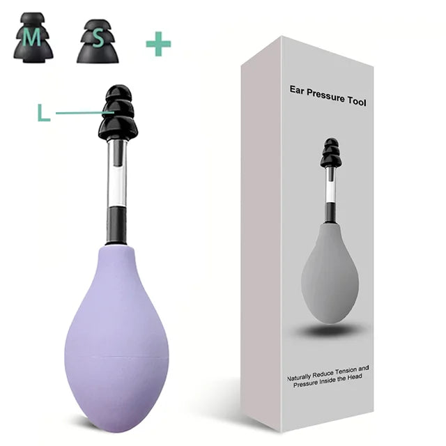Portable Ear Pressure Relief Suction Device